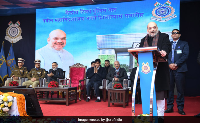 CRPF जवानों के परिवारों की देखभाल के लिए प्रतिबद्ध है मोदी सरकार: अमित शाह
