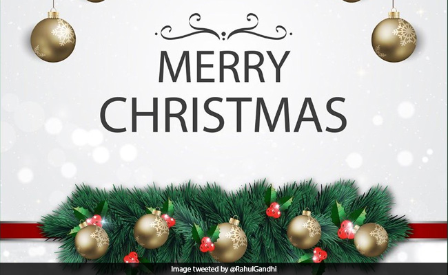 "Merry Christmas": Politicians Talk Of Peace, Love And Joy On Christmas