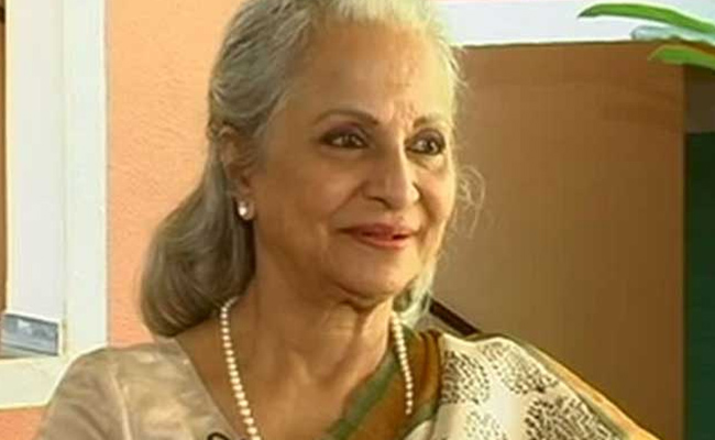 Rapists Must Be Imprisoned For Life, Not In Our Hands To Kill: Waheeda Rehman