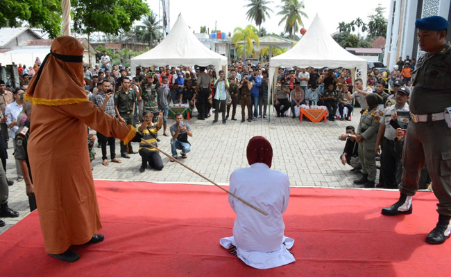 Man Flogged For Pre-Marital Sex, Faints, Revived To Finish Punishment