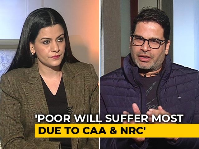 There Won't Be NRC In Bihar, Nationwide NRC Not Possible: Prashant Kishor To NDTV