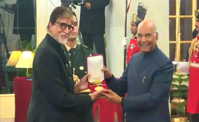 Amitabh Bachchan Honoured With Dadasaheb Phalke Award
