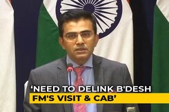 Bangladesh Minister Scraps Visit; Government Says Don't Read Much Into It Bangladesh Minister Scraps Visit; Government Says Don't Read Much Into It