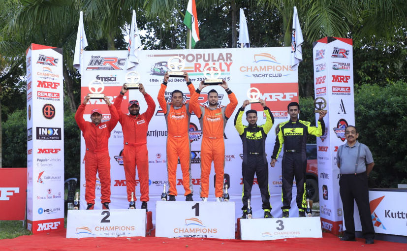 Gaurav Gill Wins Popular Rally For Fifth Time; Chetan Shivram Takes 2019 INRC Title