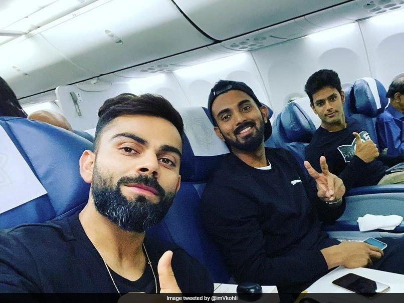 Virat Kohli Shares Flight Selfie With KL Rahul, Shivam Dube Ahead Of T20I Series vs West Indies