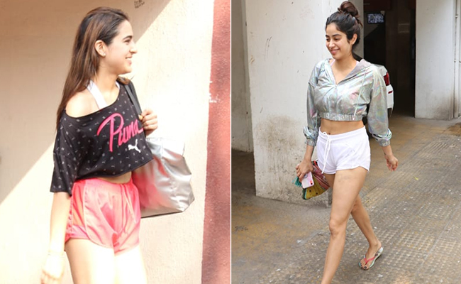 With Janhvi Kapoor And Sara Ali Khan As Fitness Inspiration, Ace Your 2020 New Year's Resolution