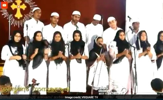 Watch: Kerala Church Choir's Skullcap, Hijab Protest While Singing Carols