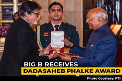 Amitabh Bachchan Honoured With Dadasaheb Phalke Award Amitabh Bachchan Honoured With Dadasaheb Phalke Award
