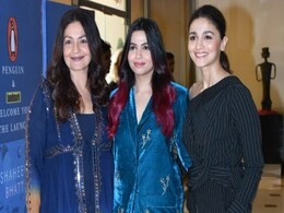 Alia And Pooja Bhatt Form Shaheen Bhatt's Cheer Squad At Her Book Launch. See Pics Alia And Pooja Bhatt Form Shaheen Bhatt's Cheer Squad At Her Book Launch. See Pics