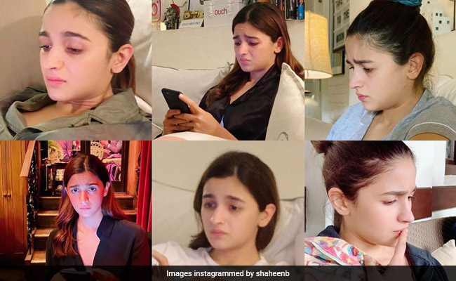 Shaheen Bhatt Sums Up Alia's 2019 With Pics Of Her 'Resting Stressed Face'