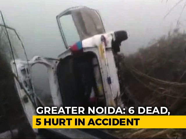 6 Dead After Car Falls Into Canal Near Delhi Due To Fog