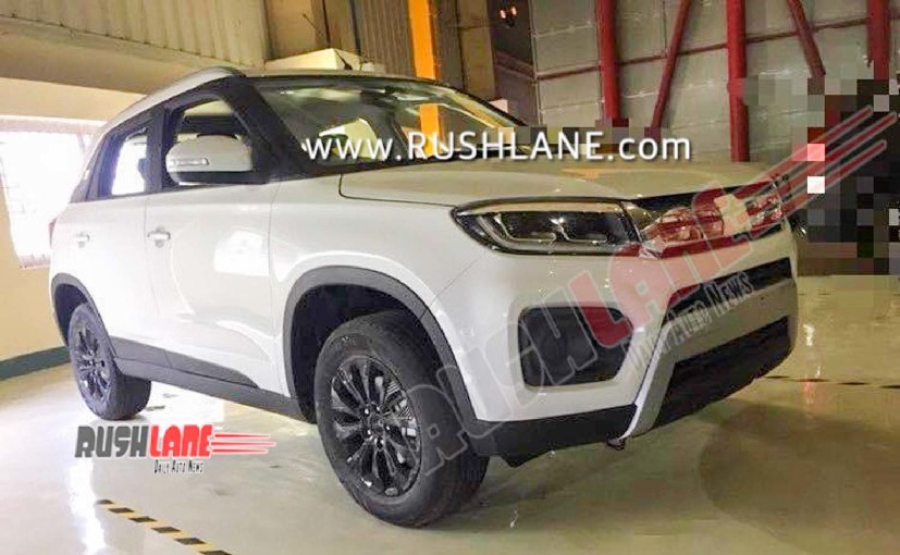 2020 Maruti Suzuki Vitara Brezza Facelift Spied Undisguised