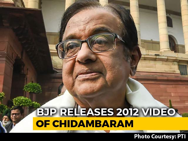 Trolled Over Old Video Of NPR, P Chidambaram Shoots Back Tweets At BJP