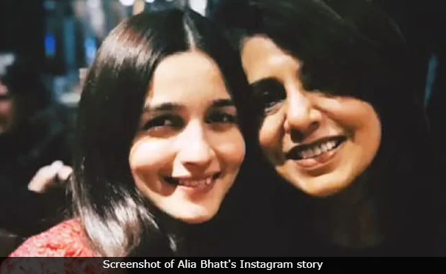 Neetu Kapoor Sends Best Wishes To Alia Bhatt For <i>Gangubai Kathiawadi</i>