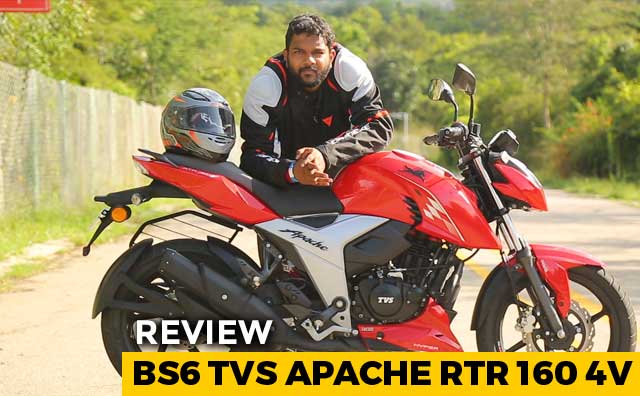 2019 BS6 TVS Apache RTR 160 4V