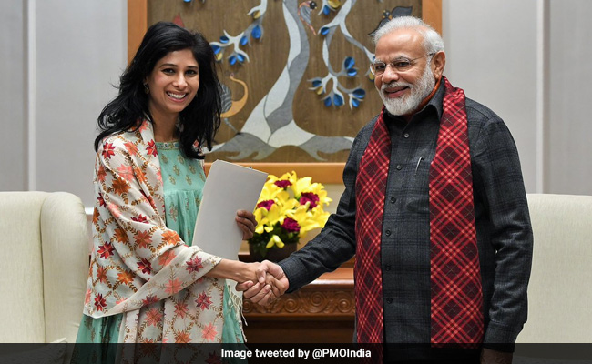 IMF Economist Gita Gopinath Meets PM Modi, Lists Key Factor In Economic Slowdown