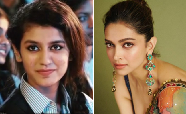दीपिका पादुकोण पर चढ़ा Priya Prakash Varrier का जादू, आंख मारते हुए धमाकेदार वीडियो हुआ Viral