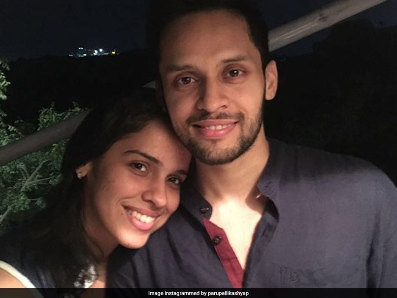 "Couldnt Ask For Better Wife": Parupalli Kashyap Wishes Saina Nehwal On 1st Wedding Anniversary
