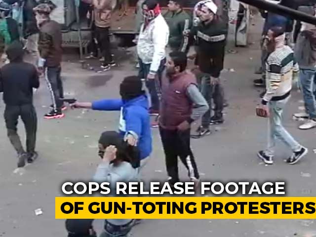 UP Police Release Videos, Photographs Of Protesters Shooting At Cops