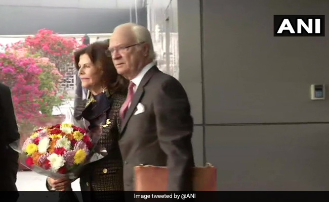 Swedish Royal Couple In Uttarakhand Today, Visit <i>Ram Jhula</i>, Ganga Banks