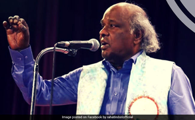 Urdu Poet Rahat Indori, Undergoing COVID Treatment, Dies Of Heart Attack