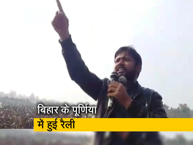 रवीश कुमार का प्राइम टाइम: मोदी सरकार के खिलाफ कन्हैया कुमार की रैली में उमड़ा जनसैलाब