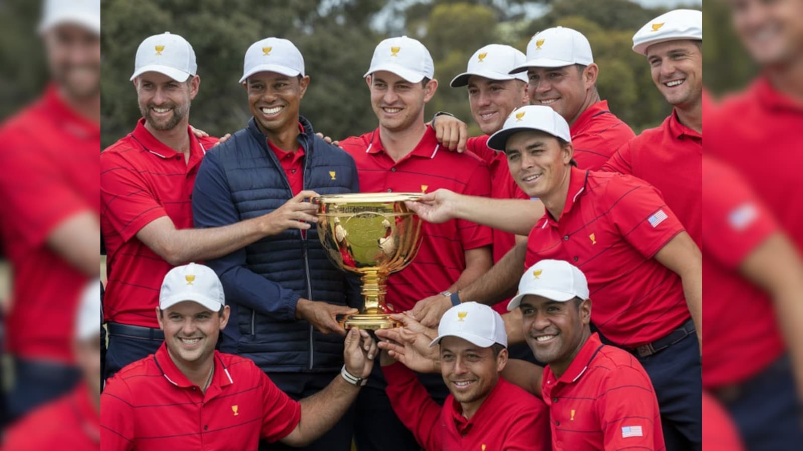 Josh Giddey And Derrick Rose Link Up At Presidents Cup In Chicago
