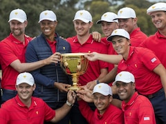 Josh Giddey And Derrick Rose Meet At Presidents Cup
