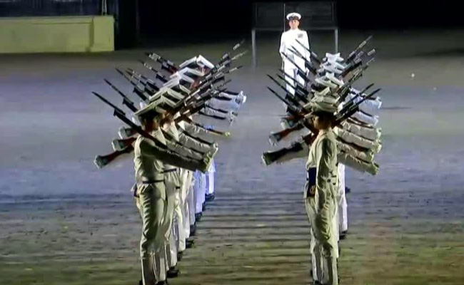 Navy Day Celebration At Mumbai's Gateway Of India, Featuring Russian Navy