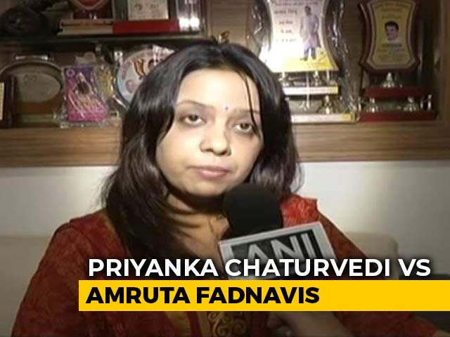 After Amruta Fadnavis's "Bad Leader" Tweet, Priyanka Chaturvedi's Reply