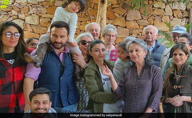 Sharmila Tagore To Taimur Ali Khan, This Pic Of The Pataudis Is A Perfect Family Portrait