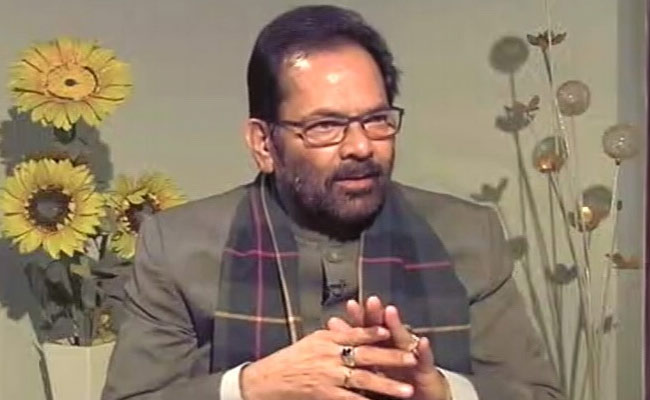 Opposition Carries "Secular Tag On Communal Bag": BJP's Mukhtar Abbas Naqvi In Kerala