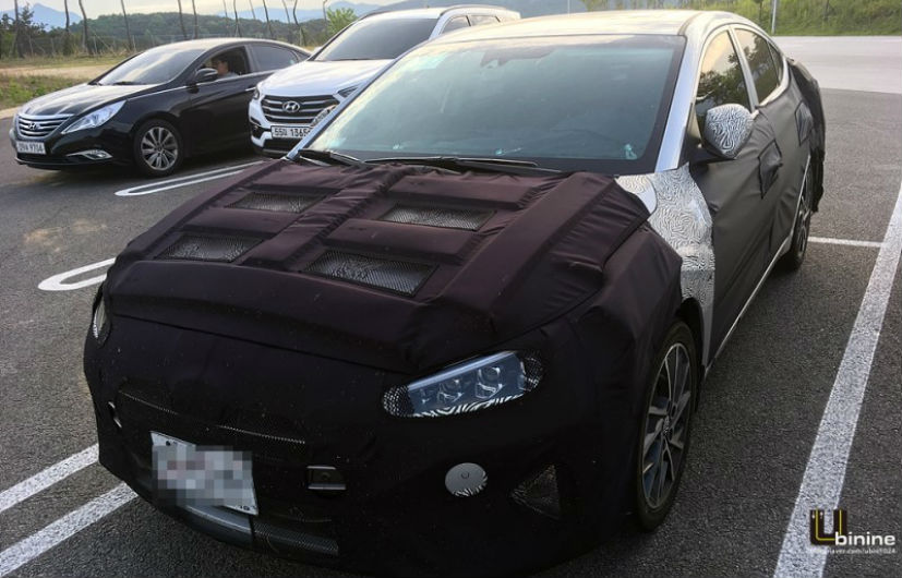 2019 Hyundai Elantra Facelift Spotted Testing In South Korea