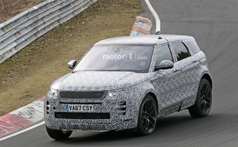 New-Gen Range Rover Evoque Caught Testing At The Nurburgring New-Gen Range Rover Evoque Caught Testing At The Nurburgring