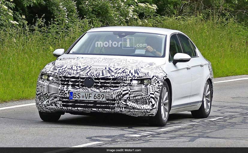 Volkswagen Passat Facelift Spied With Revised Front