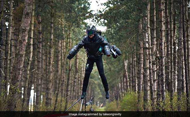 This Jet Suit Lets You Fly Around Like "Iron Man"