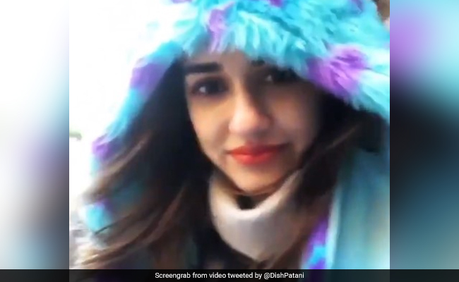 दिशा पटानी ने कड़ाके की ठंड में अपनाया यह लुक, खूब वायरल हो रहा Video