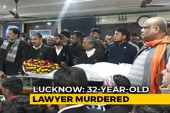 UP Lawyer Murdered, Colleagues Take Body To District Magistrate's Office UP Lawyer Murdered, Colleagues Take Body To District Magistrate's Office