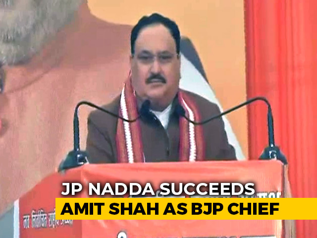 JP Nadda On Taking Over As BJP Chief From Amit Shah