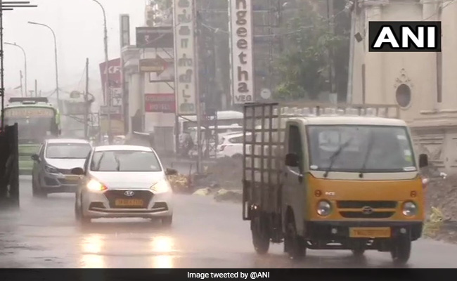 New Year Begins With Rain Shower In Chennai, Delights Residents