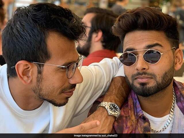 Yuzvendra Chahal Shares Pictures With Rishabh Pant ...