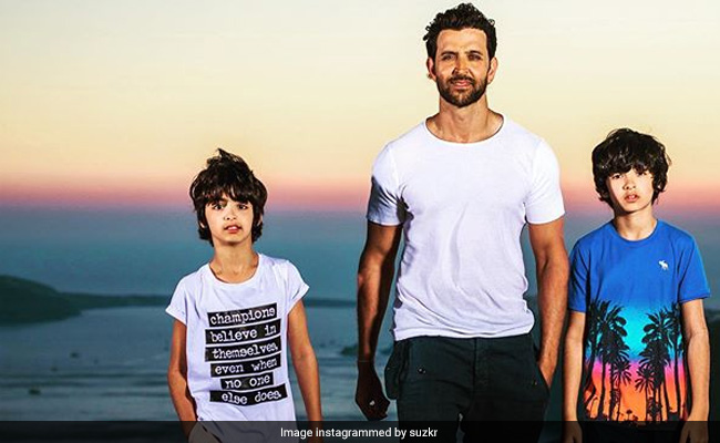Hrithik Roshan Gets The Best Birthday Gift From Ex-Wife Sussanne Khan - The 'Best Daddy Award'