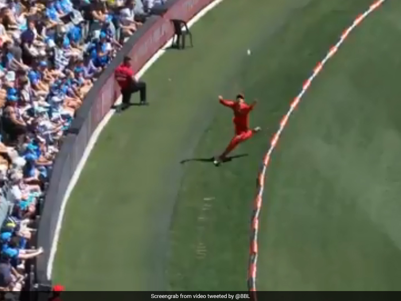 Watch: Australian Cricketer Makes Incredible Catch Look Terribly Simple In Big Bash League