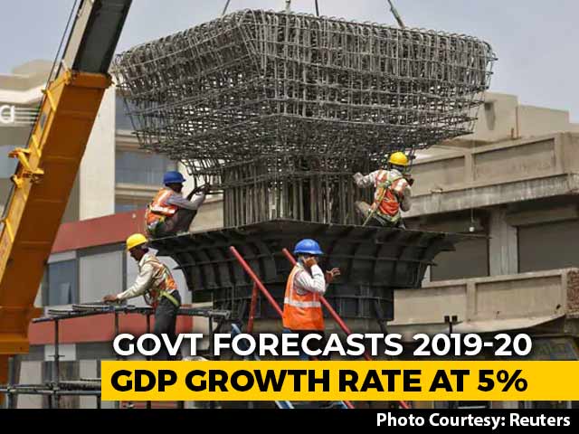 GDP Growth For This Year At 5%, Says Government, Slowest In 11 Years