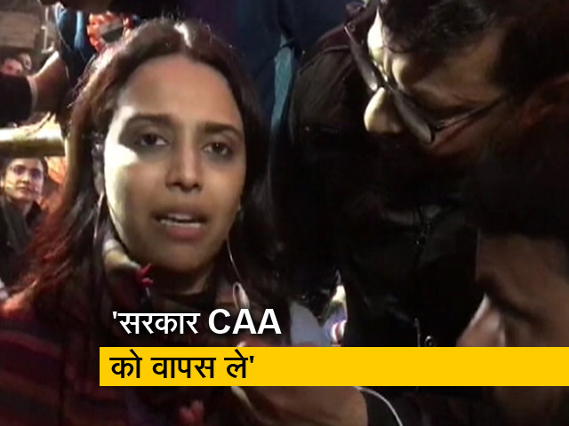 शाहीन बाग में पैसे लेकर प्रदर्शन के आरोप बेबुनियाद : स्‍वरा भास्‍कर