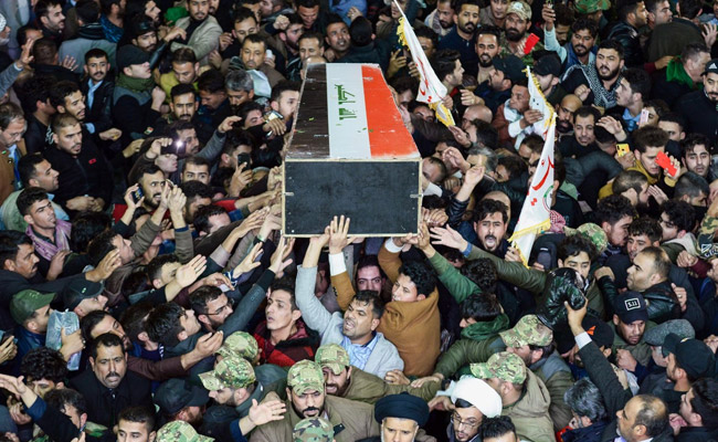 Body Of Iran General Arrives For Burial In His Hometown Kerman: Report