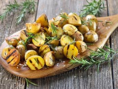 Grilled Potato Kebabs