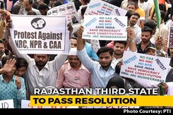 Rajasthan Becomes 3rd State To Adopt Anti-CAA Resolution After Kerala, Punjab Rajasthan Becomes 3rd State To Adopt Anti-CAA Resolution After Kerala, Punjab