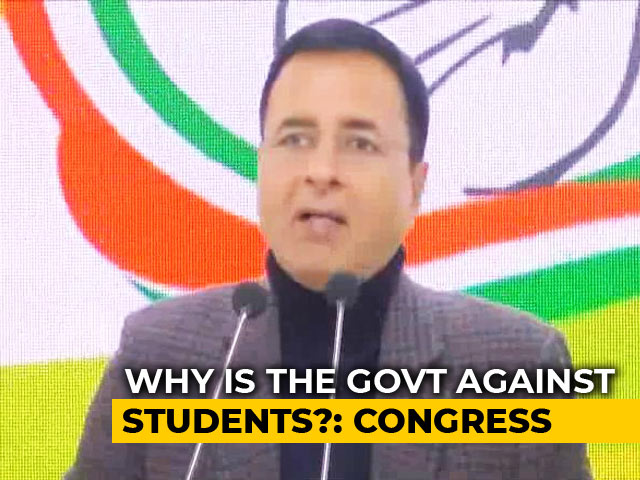 "State-Sponsored Terrorism," Says Congress On JNU Mob Attack