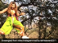 राखी सावंत का शूटिंग के दौरान हुआ बुरा हाल, Video शेयर कर बोलीं- बैंड बजा दी मेरी